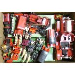 Historical Fire Engines, diecast Shand Mason and Merry Weather Steam Fire Engines, several from