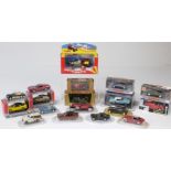 Assorted Modern Diecast, cars and buses by Corgi, Vanguards, Dinky, Cararama, Matchbox and other