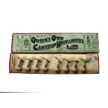 Britains boxed set 114 Queen's Own Cameron Highlanders, 1930s version without packs retied in