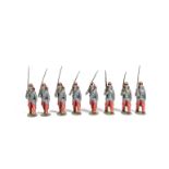 Britains boxed set 141 French Infanterie de Ligne, consisting of 1908 version infantry (17) in