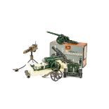 Britains boxed item no. 9740 the 18 inch Heavy Howitzer, 2nd last version, G, unboxed last version