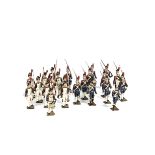 Mignot recent production boxed set Grenadiers of the Guard (8 pcs only inc officer and drummer),