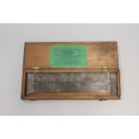 A mid-19th Century Newton & Co Magnet Set, comprising two rectangular bars and two rhomboidal, in