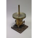 A Lord Kelvin's Patent lacquered brass Multicellular Volt Meter, no. 577, J. White, Glasgow, with