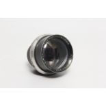 A Dallmeyer Super-Six f/1.9 83mm Lens, black, serial no. 631659, body, G, aperture ring stiff,