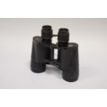 A Pair of Carl Zeiss Jena DF 7x50 Binoculars, black, serial no. 2071148, body, G-VG, optics, G-VG,