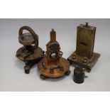 Lacquered Brass Electrical Instruments, mirror galvanometers - Cambridge Instruments (1), Muirhead &