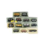 Peco N Gauge Freight Stock, a mostly similar lot, including Colman's Mustard, Charringtons, Peco