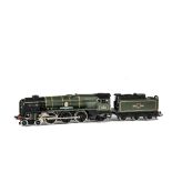 A Wrenn 00 Gauge BR green 4-6-2 'Merchant Navy' Class no 34053 'Sir Keith Park' Locomotive and