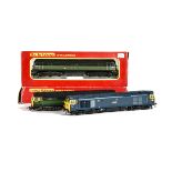 Hornby OO Gauge Class 47 and 50 Diesel Locomotives, comprising two R863 BR green class 47's, one