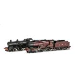 Kitbuilt Finescale OO Gauge LMS 4-4-0 Locomotives with Tenders, comprising ex-LNWR Precursor class