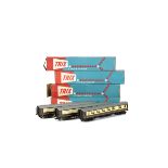 Trix Twin Railway OO Gauge Plastic Pullman Coaches, comprising, Robin, Wren, Snipe and Heron in