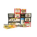 A Large Collection of N Gauge Track Buildings and Layout Accoutrements, including 10+ points of