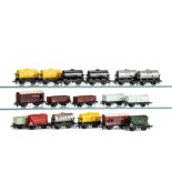 Tri-ang TT Gauge unboxed Assorted Wagons, a large collection, generally VG (70+)