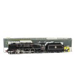 A Wrenn 00 Gauge W2286 'City of Leicester' Locomotive and Tender, in BR black, with instructions, in