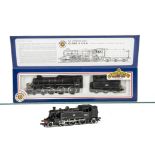 Two Bachmann OO Gauge BR Black Locomotives, comprising 31-103 class 4MT 4-6-0 no 75020 with double