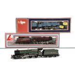 Lima OO Gauge Steam Locomotives, comprising GWR green 'King' no 6000 'King George V', another in