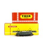 Two Trix Express HO Gauge 3-rail DC German Electric Locomotives, comprising DB green Co-Co as E50