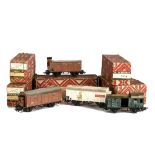 Märklin HO Gauge Rolling Stock, 310.3 goods brake van, 325.4 'Gambrinus' beer van, in 324 box,