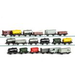 Tri-ang TT Gauge unboxed Assorted Wagons, generally VG (65+)