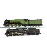 Trix OO Gauge Steam Locomotives, comprising late-series LNER green 'A H Peppercorn' no 525 in