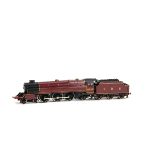 A Kitbuilt Finescale OO Gauge LMS 'Turbomotive' 4-6-2 Locomotive and Tender, beautifully made from