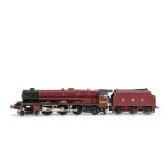 A Kitbuilt Finescale OO Gauge LMS 'Princess' Class 4-6-2 Locomotive and Tender, beautifully made