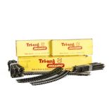 Tri-ang and Peco TT Track, Tri-ang B Track Electric Points (5) various curved and straight track,
