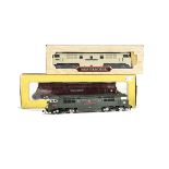 Trix/Liliput OO Gauge 'Western' Diesel Locomotives, comprising green D1002 'Explorer', maroon