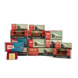 Trix Twin Railway OO Gauge Freight Stock, various types in green/red boxes, mostly G (12 + 1 empty