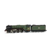 Trix/Liliput OO Gauge 2-rail Class A2 Locomotive and Tender, in BR lined green as 60525 'A H