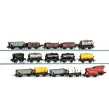 Tri-ang TT Gauge unboxed Assorted Wagons, generally VG (75+)