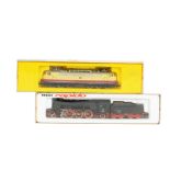 Arnold N Gauge German Steam and Electric Locomotives, comprising ref 0254, a 4-6-2 locomotive and