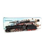 A Märklin HO Gauge 3047.3 DB BR44 1-E locomotive and tender, in original box, 1965, G, box F