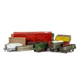 A Mixed Lot of Mostly O Gauge Wagons Hornby Boxes and Other Items, including Märklin MR brake van