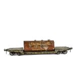 A Carette for Bassett-Lowke Gauge 1 North Eastern Railway Boiler Trolley Wagon, ref 13439, the wagon