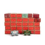 A Large Box of Original and Repainted Hornby O Gauge Rolling Stock, the majority in repro boxes,