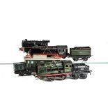 Continental Electric and Clockwork O Gauge Locomotives by Fleischmann and Distler, comprising a c/