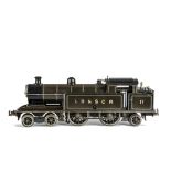 A Bing for Bassett-Lowke Gauge 1 Clockwork LBSCR 'Atlantic' 4-4-2 Tank Locomotive, with 2-speed