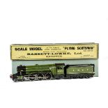 A Very Fine Bassett-Lowke O Gauge Electric 4-6-2 'Flying Scotsman' Locomotive and Tender, in