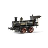 An Early Bing O Gauge Clockwork 0-4-0 Locomotive Only, circa 1902, appears to be cat ref 8409 with
