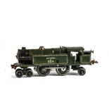 A Hornby O Gauge Clockwork No 2 Special 4-4-2 Tank Locomotive, in Southern Railway green as no B329,