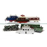 French O Gauge Electric Locomotives and Rolling Stock Projects by Le Rapide, mostly repainted,