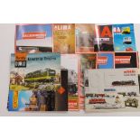 A Large Collection of Continental Train Catalogues, including Märklin , Fleischmann, Liliput, Lima