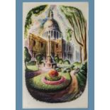 An Original London Transport Poster, St Pauls by Anthony Lake dated 1948, ref 448 785H 2000 Waterlow