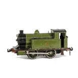 A Bing for Bassett-Lowke Gauge 1 Electric 0-4-0 Tank Locomotive No 112, in LNER-style green, overall