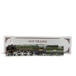 An ACE Trains O Gauge 3-rail Electric 'Britannia' Class Locomotive and Tender, in lined BR green