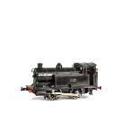 A Bing for Bassett-Lowke Gauge 1 Clockwork 0-4-0 Tank Locomotive No 112, in LNWR-style black, G-