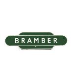 Bramber BR(S) Station Totem, overall G-VG, one chip below 'M', otherwise a few minor scratches