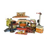 A Collection of Budget-priced O Gauge Stations and Lineside Accoutrements, by British makers